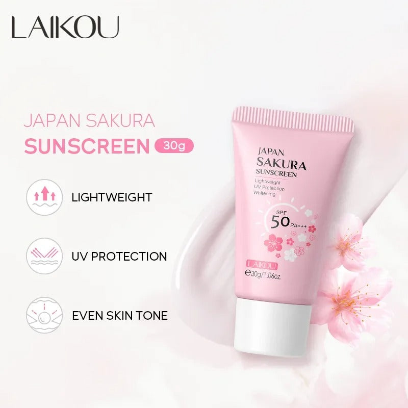 Laikou Sakura Glow SPF50+ Sunscreen